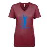 Next Level Apparel 1540 - Ladies' Ideal V-Neck Thumbnail