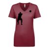 Next Level Apparel 1540 - Ladies' Ideal V-Neck Thumbnail