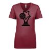 Next Level Apparel 1540 - Ladies' Ideal V-Neck Thumbnail