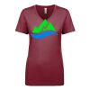 Next Level Apparel 1540 - Ladies' Ideal V-Neck Thumbnail