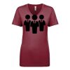 Next Level Apparel 1540 - Ladies' Ideal V-Neck Thumbnail