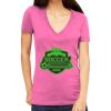 Tultex 214 - Ladies' Slim Fit Fine Jersey V-Neck Thumbnail