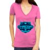 Tultex 214 - Ladies' Slim Fit Fine Jersey V-Neck Thumbnail