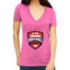 Tultex 214 - Ladies' Slim Fit Fine Jersey V-Neck Thumbnail