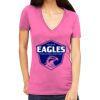 Tultex 214 - Ladies' Slim Fit Fine Jersey V-Neck Thumbnail