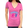 Tultex 214 - Ladies' Slim Fit Fine Jersey V-Neck Thumbnail