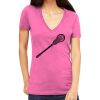 Tultex 214 - Ladies' Slim Fit Fine Jersey V-Neck Thumbnail