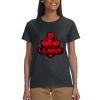 Gildan 100% Cotton Ladies T-Shirt Thumbnail