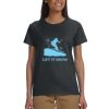 Gildan 100% Cotton Ladies T-Shirt Thumbnail